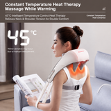 Wireless U-Shaped Neck and Shoulder Massager with Adjustable Strap for Home Office and Full Body Relaxation (Beige) In Australia - Darrahopens