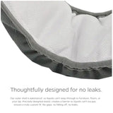 Reusable Washable Dog Diapers for Female and Male Dogs, Leak-Proof Protective Wrap with Adjustable Quick-Release Buckles, Perfect for Heat Cycles, Incontinence, and Outdoor Adventures Like Daily Walks (S, Black) In Australia - Darrahopens