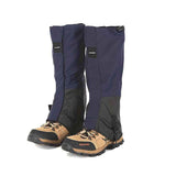 Outdoor Leg Gaiters for Hiking, Snow, and Mud – Waterproof, Breathable 100% Polyester with Adjustable Fit, Ideal for Skiing, Trekking, and Desert Exploration to Keep Debris Out of Boots (Navy) In Australia - Darrahopens