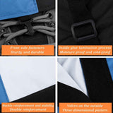 Outdoor Leg Gaiters for Hiking, Snow, and Mud – Waterproof, Breathable 100% Polyester with Adjustable Fit, Ideal for Skiing, Trekking, and Desert Exploration to Keep Debris Out of Boots (Navy) In Australia - Darrahopens