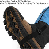 Outdoor Leg Gaiters for Hiking, Snow, and Mud – Waterproof, Breathable 100% Polyester with Adjustable Fit, Ideal for Skiing, Trekking, and Desert Exploration to Keep Debris Out of Boots (Purple) In Australia - Darrahopens