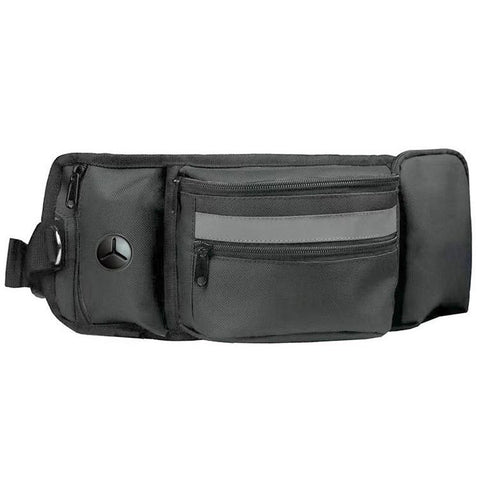 Multifunctional Dog Walking Waist Pack – Hands-Free Pet Training Pouch with Treat Compartment, Waste Bag Dispenser, Mesh Water Bottle Holder, and Built-in Leash Hook for Jogging, Hiking, and Daily Outdoor Adventures (Black)