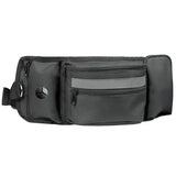 Multifunctional Dog Walking Waist Pack – Hands-Free Pet Training Pouch with Treat Compartment, Waste Bag Dispenser, Mesh Water Bottle Holder, and Built-in Leash Hook for Jogging, Hiking, and Daily Outdoor Adventures (Grey)