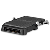 Darrahopens Appliances > Kitchen Appliances > Speciality Appliances Two-in-One Electric Grill and Sandwich Maker with Interchangeable Non-Stick Plates, 180-Degree Flip-Open Design for Steaks, Paninis, Waffles, and Breakfast Favorites in Home Kitchens (Black) In Australia - Darrahopens