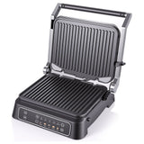 Darrahopens Appliances > Kitchen Appliances > Speciality Appliances Two-in-One Electric Grill and Sandwich Maker with Interchangeable Non-Stick Plates, 180-Degree Flip-Open Design for Steaks, Paninis, Waffles, and Breakfast Favorites in Home Kitchens (Black) In Australia - Darrahopens