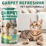 Powerful Pet-Safe Carpet Odor Eliminator Powder, Instantly Refreshes Rugs and Upholstery, Perfect for Homes with Cats, Dogs, and Rabbits, Leaves a Long-Lasting Fresh Scent Without Any Harsh Chemicals