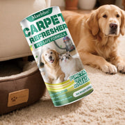 Powerful Pet-Safe Carpet Odor Eliminator Powder, Instantly Refreshes Rugs and Upholstery, Perfect for Homes with Cats, Dogs, and Rabbits, Leaves a Long-Lasting Fresh Scent Without Any Harsh Chemicals