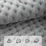 Electric Heating Pad with Digital Thermostat, Soft Flannel Heat Wrap for Shoulder Neck Back Abdomen Legs, Adjustable Temperature and Timer for Home Relaxation and Muscle Comfort (43*84cm) In Australia - Darrahopens