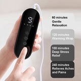 Electric Heating Pad with Digital Thermostat, Soft Flannel Heat Wrap for Shoulder Neck Back Abdomen Legs, Adjustable Temperature and Timer for Home Relaxation and Muscle Comfort (30*60cm)