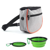Professional Dog Training Waist Bag with Collapsible Portable Bowl – The Ultimate Hands-Free Walking Companion for Treats, Toys, Waste Bags and Hydration, Designed for Daily Walks and Outdoor Adventures (RoyalBlue)