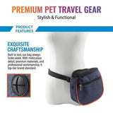 Professional Dog Training Waist Bag with Collapsible Portable Bowl – The Ultimate Hands-Free Walking Companion for Treats, Toys, Waste Bags and Hydration, Designed for Daily Walks and Outdoor Adventures (RoyalBlue Set) In Australia - Darrahopens