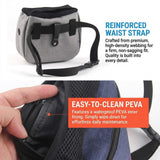 Professional Dog Training Waist Bag with Collapsible Portable Bowl – The Ultimate Hands-Free Walking Companion for Treats, Toys, Waste Bags and Hydration, Designed for Daily Walks and Outdoor Adventures (RoyalBlue Set)