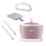 Darrahopens Appliances > Washers, Dryers & Irons > Irons & Ironing Systems Versatile Standing Garment Steamer with Adjustable Double Poles and Detachable Ironing Board for Wrinkle Removal on Clothes, Suits, Dresses, and Fabrics in Home Daily Use (RoseGold) In Australia - Darrahopens
