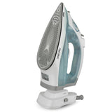 Darrahopens Appliances > Washers, Dryers & Irons > Irons & Ironing Systems 2-in-1 Corded and Cordless Steam Iron with Ceramic Soleplate, 2200W Powerful Handheld Garment Steamer for Horizontal Ironing and Vertical Garment Steaming, Ideal for Home and Small Clothing Business Use (Black) In Australia - Darrahopens