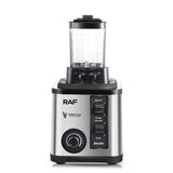 3-in-1 Multifunctional Electric Blender with Stainless Steel Body and Three Interchangeable Jars for Juicing, Grinding, and Food Prep in the Home Kitchen (Silver)
