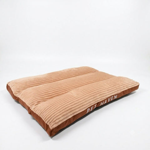 Luxuriously Soft and Thick Pet Sleeping Mat, Perfect Four-Season Floor Bed for Dogs and Cats, Removable Washable Cover with Waterproof Non-Slip Base, Ideal for Light Sleepers and All Breeds (2XL,Brown) In Australia - Darrahopens