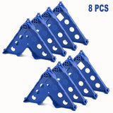 7-in-1 Painter's Support Stand Tool for Doors Cabinets Trim and Small Painting Projects, Heavy Duty Stackable Painting Rack for Brushes Rollers and Sprayers (12PCS)