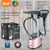Darrahopens Appliances > Washers, Dryers & Irons > Irons & Ironing Systems Standing Garment Steamer with Dual Support Poles, 2000W Powerful Steam, 2.2L Water Tank, Adjustable Height and Fabric Settings for Home and Small Boutique Use (RoseGold)