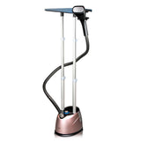 Darrahopens Appliances > Washers, Dryers & Irons > Irons & Ironing Systems Standing Garment Steamer with Dual Support Poles, 2000W Powerful Steam, 2.2L Water Tank, Adjustable Height and Fabric Settings for Home and Small Boutique Use (RoseGold)