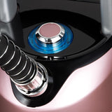 Darrahopens Appliances > Washers, Dryers & Irons > Irons & Ironing Systems Standing Garment Steamer with Dual Support Poles, 2000W Powerful Steam, 2.2L Water Tank, Adjustable Height and Fabric Settings for Home and Small Boutique Use (RoseGold)