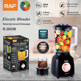 Versatile Electric Blender and Grinder for Home Kitchen, Smoothies, Baby Food, Coffee Beans, and Dry Ingredients with Stainless Steel Blades (Black) In Australia - Darrahopens