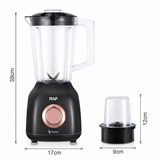 Versatile Electric Blender and Grinder for Home Kitchen, Smoothies, Baby Food, Coffee Beans, and Dry Ingredients with Stainless Steel Blades (Black) In Australia - Darrahopens