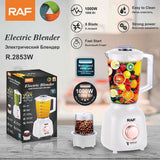 Versatile Electric Blender and Grinder for Home Kitchen, Smoothies, Baby Food, Coffee Beans, and Dry Ingredients with Stainless Steel Blades (Black)