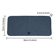 USB-Powered Heated Seat Cushion for Office, Home, Car, and Outdoor Use – Portable, Foldable, 3-Temperature Heating Pad with Anti-Slip Backing, Ideal for Winter Warmth (43×43cm)