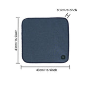USB-Powered Heated Seat Cushion for Office, Home, Car, and Outdoor Use – Portable, Foldable, 3-Temperature Heating Pad with Anti-Slip Backing, Ideal for Winter Warmth (43×90cm)