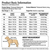 Winter Pet Dog Padded Vest with Waterproof Shell, Warm Fleece Lining, and Leash Attachment Ring for Outdoor Cold Weather Walks (L, Red) In Australia - Darrahopens