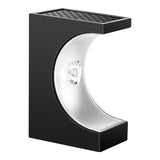 Solar Crescent Moon Step Light with Monocrystalline Silicon Panel, ABS & PS Construction, IP65 Waterproof, 3000K Warm White or 6000K Cool White Options for Outdoor Garden Paths, Driveways, and Wooden Deck Stairs (12PCS, Warm White Light)