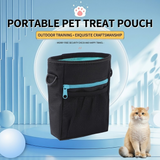 Durable Oxford Fabric Pet Treat Pouch for Hands-Free Training Walks – Lightweight Waist Bag with Breathable Mesh Pocket, Perfect for Storing Snacks, Toys & Essentials During Outdoor Adventures (Orange)