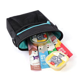 Durable Oxford Fabric Pet Treat Pouch for Hands-Free Training Walks – Lightweight Waist Bag with Breathable Mesh Pocket, Perfect for Storing Snacks, Toys & Essentials During Outdoor Adventures (Orange)
