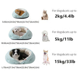 Semi-Enclosed Pet Bed with Plush Comfort and Anti-Slip Base – Ideal for Cats and Small to Medium Dogs Seeking a Cozy, Secure Sleep Spot for All Seasons (S, Pink)