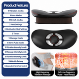 Smart EMS Lumbar Massager with Heat, Airbag Traction and Pulse Modes for Home Relaxation, Muscle Relief and Daily Back Comfort (Flagship Model) In Australia - Darrahopens