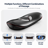 Smart EMS Lumbar Massager with Heat, Airbag Traction and Pulse Modes for Home Relaxation, Muscle Relief and Daily Back Comfort (Flagship Model)
