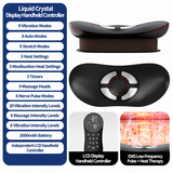 Smart EMS Lumbar Massager with Heat, Airbag Traction and Pulse Modes for Home Relaxation, Muscle Relief and Daily Back Comfort (Flagship Model)