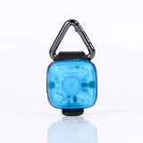 Rechargeable LED Night Safety Light for Dogs - Clip-On Glowing Pendant with IPX4 Waterproof, 3 Light Modes, and Long Battery Life for Evening Walks, Jogging, and Outdoor Adventures (Orange)