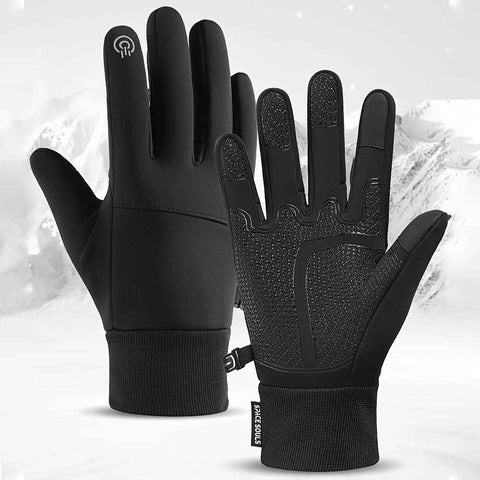 Winter Thermal Touchscreen Gloves for Outdoor Sports – Windproof, Fleece-Lined, Anti-Slip, Compatible with Running, Cycling, Fishing, Skiing, and Daily Cold-Weather Activities (M) In Australia - Darrahopens