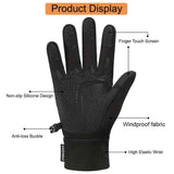 Winter Thermal Touchscreen Gloves for Outdoor Sports – Windproof, Fleece-Lined, Anti-Slip, Compatible with Running, Cycling, Fishing, Skiing, and Daily Cold-Weather Activities (XL) In Australia - Darrahopens