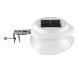Solar Powered Fence Light with Durable ABS+PC Housing, Monocrystalline Silicon Panel, and Adjustable Mounting Clip for Outdoor Garden, Patio, Deck, and Walkway Illumination in Warm White or Cool White (16PCS, Black Housing‑Warm White Light)