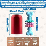 Durable Dog Chew Toy for Aggressive Chewers – Fun Bone-Shaped Dental Toy with Flower Ring Design, Ideal for Medium to Large Dogs, Great for Teeth Cleaning and Training Rewards (Green) In Australia - Darrahopens