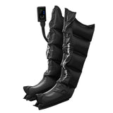 Air Compression Leg Massager Boots for Post-Workout Recovery and Daily Leg Relaxation, Full-Wrap Design with Breathable Fabric and Easy-Grip Zipper, Ideal for Gym and Home Use (A Pair)