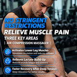 Air Compression Leg Massager Boots for Post-Workout Recovery and Daily Leg Relaxation, Full-Wrap Design with Breathable Fabric and Easy-Grip Zipper, Ideal for Gym and Home Use (Single) In Australia - Darrahopens