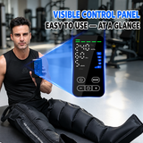 Air Compression Leg Massager Boots for Post-Workout Recovery and Daily Leg Relaxation, Full-Wrap Design with Breathable Fabric and Easy-Grip Zipper, Ideal for Gym and Home Use (Single) In Australia - Darrahopens