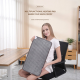 Multifunctional Electric Heating Pad with Adjustable Temperature Control, Soft Flannel Fabric for Shoulder, Neck, Back, and Leg Relief, Ideal for Home and Office Use (L) In Australia - Darrahopens
