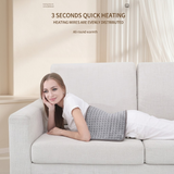 Multifunctional Electric Heating Pad with Adjustable Temperature Control, Soft Flannel Fabric for Shoulder, Neck, Back, and Leg Relief, Ideal for Home and Office Use (S) In Australia - Darrahopens