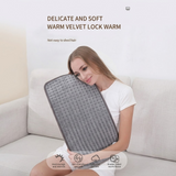 Multifunctional Electric Heating Pad with Adjustable Temperature Control, Soft Flannel Fabric for Shoulder, Neck, Back, and Leg Relief, Ideal for Home and Office Use (S) In Australia - Darrahopens