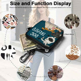 Durable Dog Treat Pouch with Transparent Window, Versatile Travel Organizer for Pet Snacks, Keys, and Small Essentials – Perfect for Outdoor Walks, Training, and Daily Use (A)