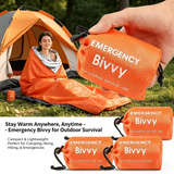 2-Piece Emergency Thermal Sleeping Bag Set – Waterproof, Windproof, and Reflective Survival Blanket with Drawstring Carry Pouch, Compact and Reusable for Camping, Hiking, and Car Emergency Use (Green) In Australia - Darrahopens